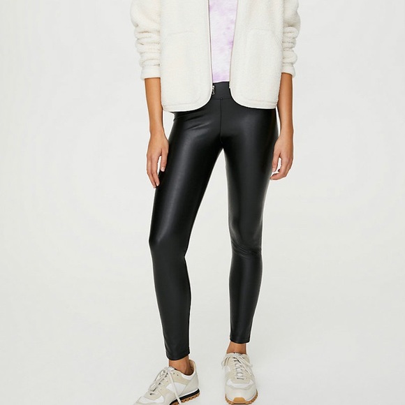 Wilfred Free Daria leather ankle legging - Sz S